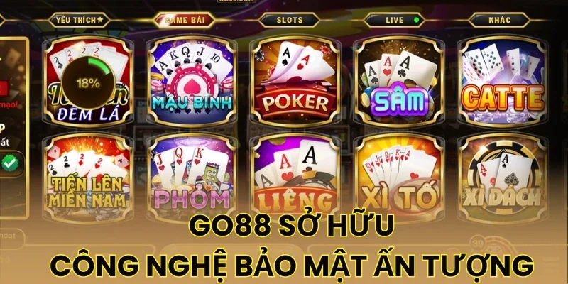 Go88 sở hữu công nghệ bảo mật ấn tượng